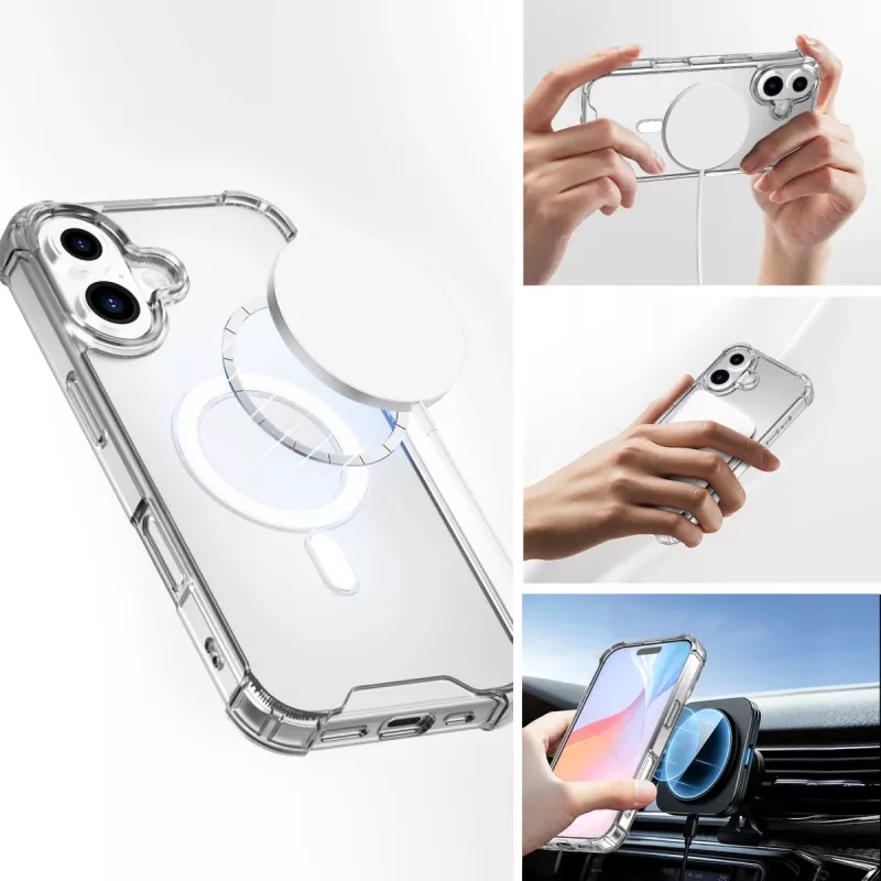 Hoesje 4smarts iPhone 16 15,5 cm (6,1 inch) transparant