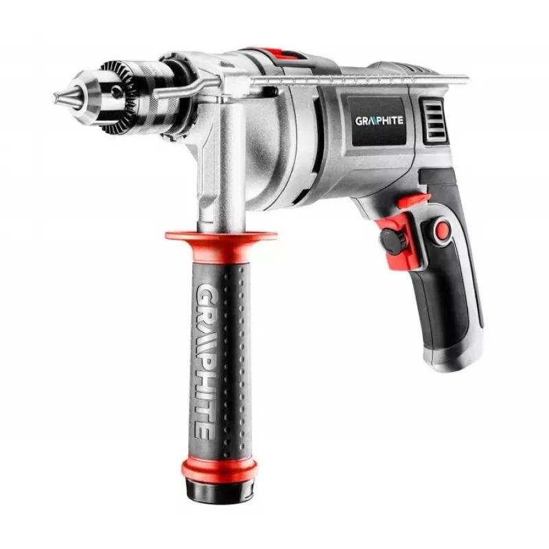 Graphite 58G728 boormachine, 3000 tpm, sleutelboorkop