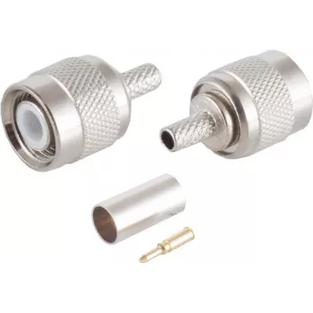 Videostekker TNC ShiverPeaks 98885 voor RG58/U-kabel, crimpafsluiting