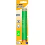 BIC potloden EVOLUTION Original met gum, HB, set 4 stuks 049012