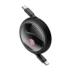 USB-C-oplaadkabel Baseus P10364500113-Z2, 100 W, zwart, USB-C naar USB-C