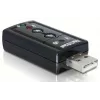 DeLOCK USB Sound Adapter 7.1 - geluidskaart - stereo - USB (61645)
