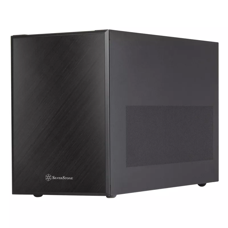 SilverStone SST-SG17B Micro-ATX / Mini-ITX-behuizing - zwart