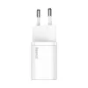 Baseus Super Si smartphone wit AC snelladen binnen