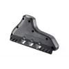 Schaaf Wolfcraft drievoudige kantenschaaf 4009000 — grafiet, trapeziummes, geschikt voor gipsplaten