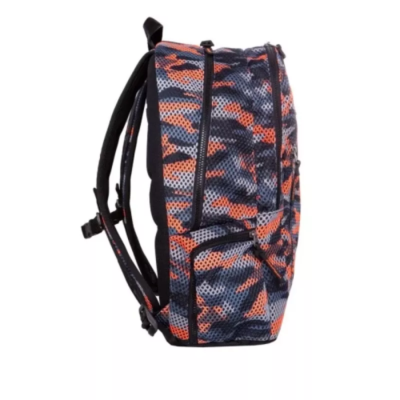 Rugzak CoolPack Impact II Camo Mesh oranje