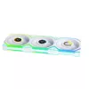 Lian Li UNI FAN SL Wireless 120 ARGB PWM behuizingsventilator, 120 mm, 3-pack incl. controller, wit