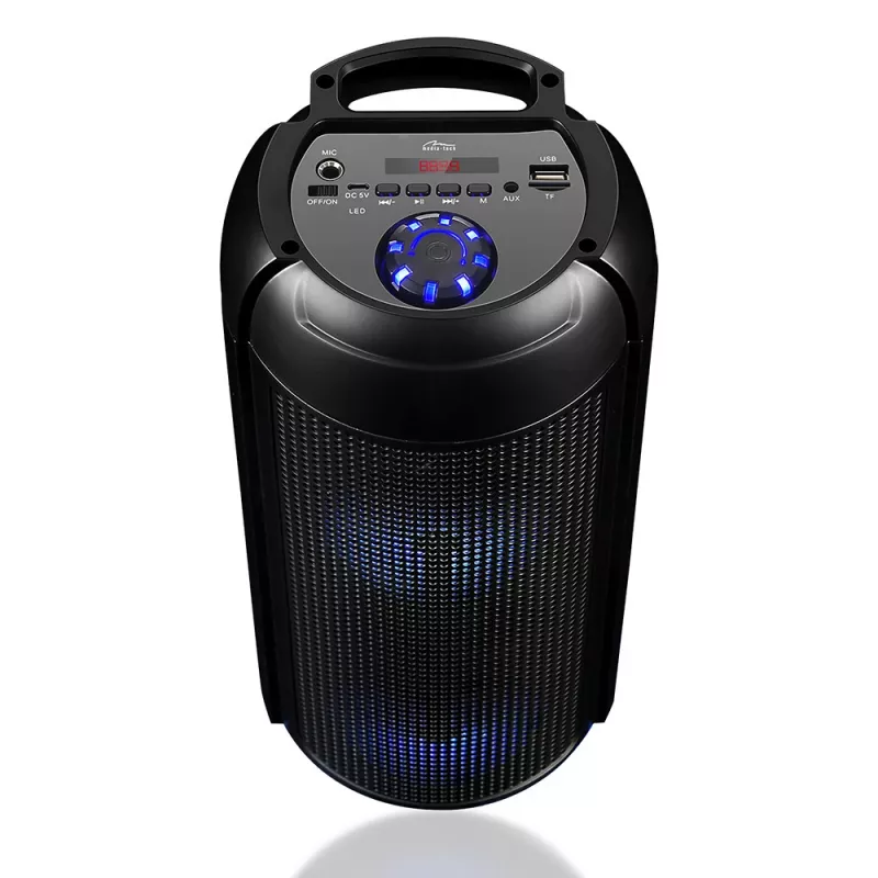 PartyBox UNI draadloze luidspreker met microfoon en karaokefunctie Bluetooth 5.0 MT3174