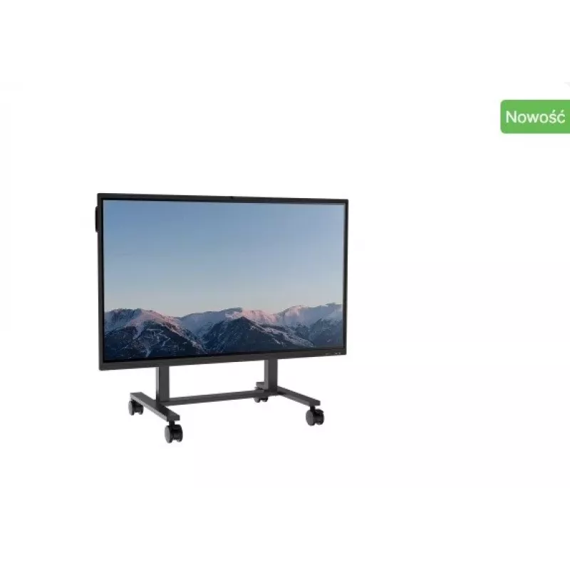 Elektrische touchscreen-standaard AVTEK 1MV137 in hoogte verstelbare mobiele houder voor interactieve displays