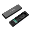 Qoltec 50312 M.2 NVMe SSD-behuizing, USB Type-C, zwart