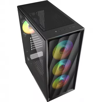 Computerbehuizing Sharkoon VK4 ARGB ATX zwart