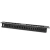 Kabelmanager QOLTEC 54514 voor 19-inch racks, 24 poorten