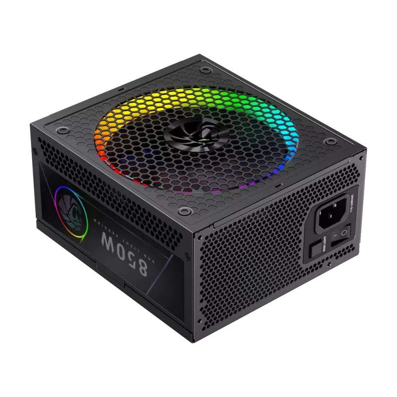 Gamemax voeding, 80 PLUS, Gold | RGB 850G | 850 W