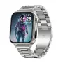 Smartwatch Colmi P80 Steel zilver met Bluetooth en hartslagmeter