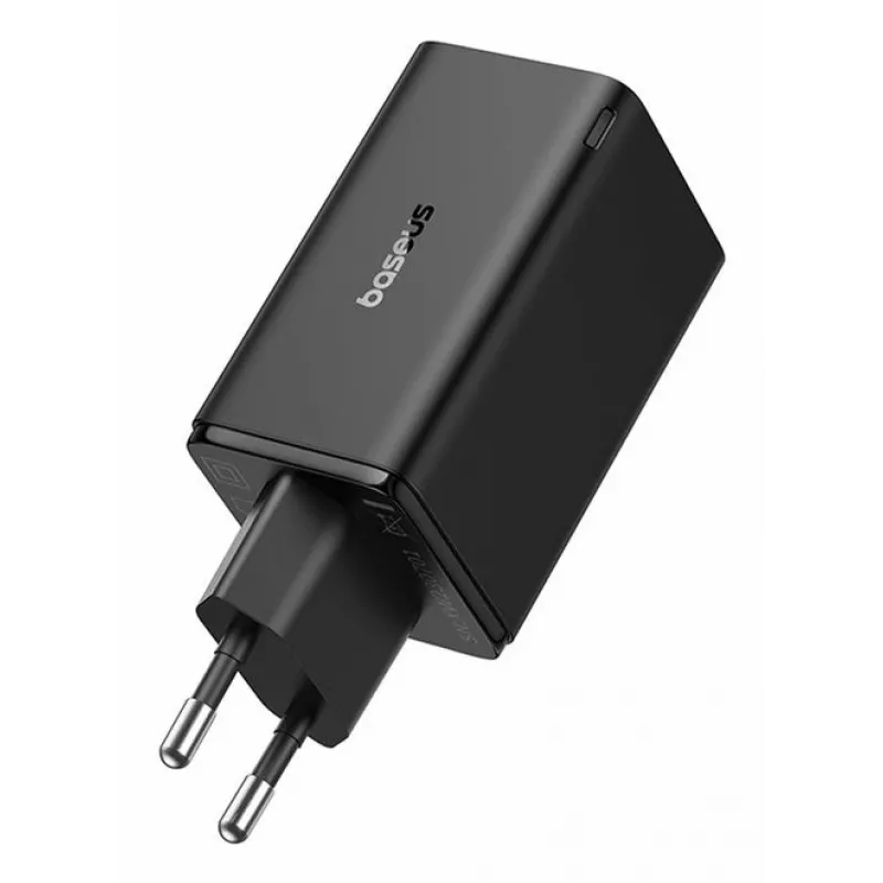 Baseus GaN6 Pro universele zwarte AC-snellader voor binnen