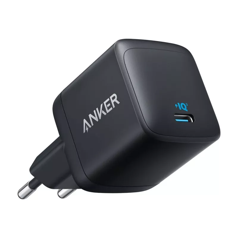 Indoor-AC-oplader Anker 313 A2643G11 — 45W USB-C, zwart, universeel