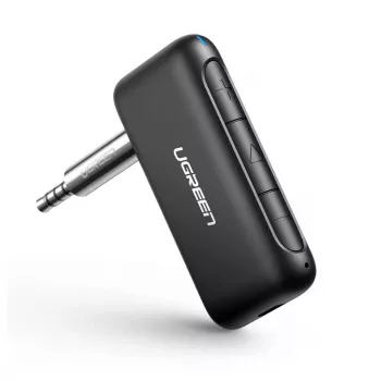 Ugreen CM276 Bluetooth-5.0-audio-ontvanger AUX-jackadapter zwart