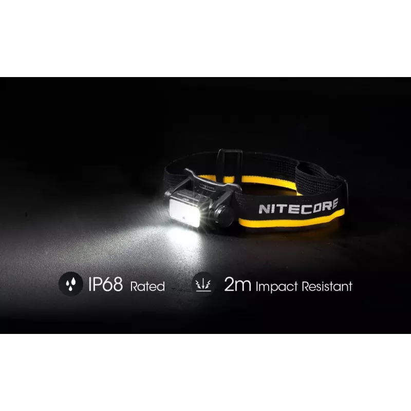 Hoofdlamp Nitecore NU40 zwart LED 2 lampen IP68