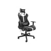 FURY Avenger XL universele gamingstoel gevoerde zitting zwart, wit