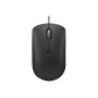 Bedrade optische muis Lenovo GY51D20875 USB Type-C, dubbelhandig, 2400 DPI, 4 knoppen, zwart