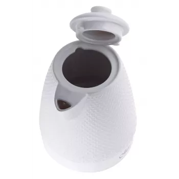 Elektrische waterkoker Maestro MR-073 1,5 l 1500 W wit, hendelbediening, waterniveau-indicator