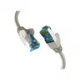 EFB-Elektronik RJ45 patchkabel met Cat.7 ruwe kabel grijs 2m S/FTP PIMF netwerkkabel LAN DSL
