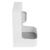 Ergo Office onderbureau-opbergbox / organizer met accessoirevak, wit, max. 5 kg, ER-442