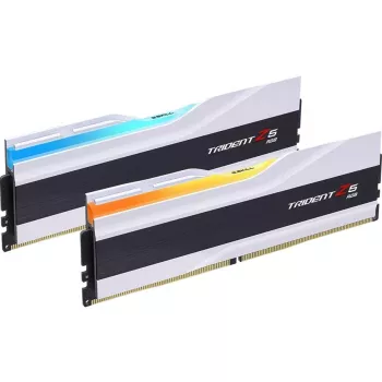 DIMM 64 GB DDR5-6000 (2x 32 GB), werkgeheugen wit, F5-6000J2836G32GX2-TZ5RW, Trident Z5 RGB, INTEL XMP
