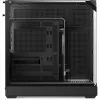 Tower-behuizing APNX V2 met drie geharde glaspanelen, zwart