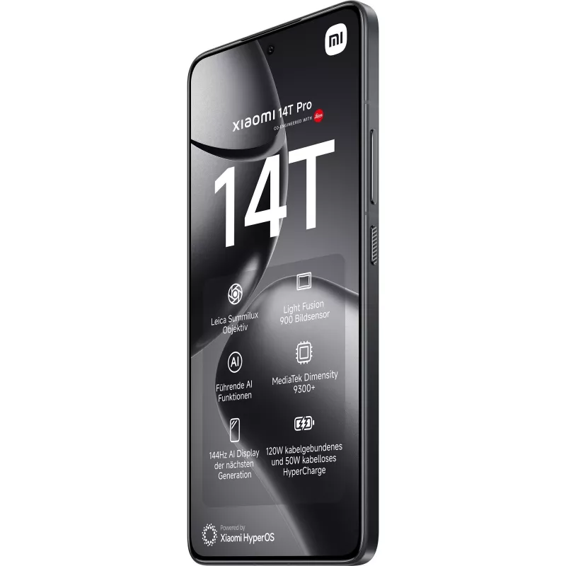 Xiaomi 14T Pro 16,9 cm (6,67) Dual SIM 5G 12 GB 512 GB 5000 mAh zwart