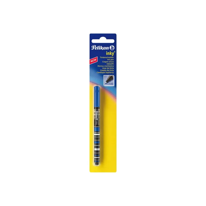 Vulpen Pelikan Inky zwart-blauw 0,5 mm schrijven