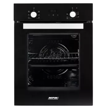 Inbouw oven MPM MPM-45-BO-20, braadoven, 45 cm, 1900 W, hetelucht, 7 automatische programma's, zwart