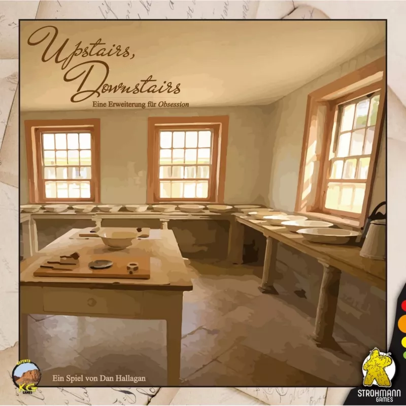 Obsession - Upstairs, Downstairs, bordspel-uitbreiding