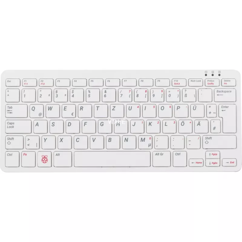 Bedrade USB-toetsenbord Raspberry PI toetsenbord DE RB-TASTA01W — USB-aansluiting, Duitse layout