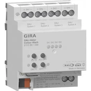 GIRA 211300 DALI-actor Colour 4f KNX REG (211300)