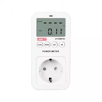 Stopcontact met energieverbruiksmeter Unit UT230B-EU — stopcontactadapter met kilowattuurmeter