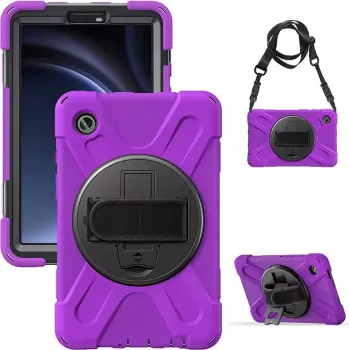 Beschermhoes voor de hele behuizing eSTUFF voor Samsung Galaxy A9 met geïntegreerde schermbescherming