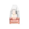 Digitus DK-1624-100S-5 CAT 6 U/FTP Slim patchkabel, 10 m, grijs, 5-pack