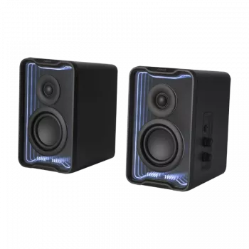 Edifier QR30 Desktoplautsprecher zwart Bluetooth RGB retail - luidspreker (QR30-BK)