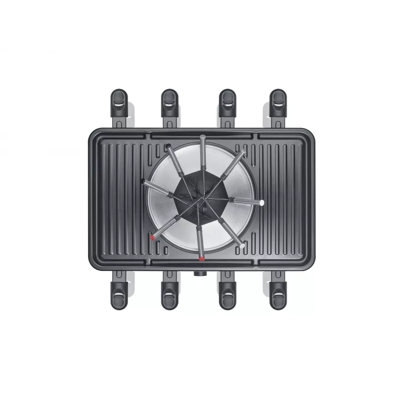 Raclette grill Severin RG 2347 8 personen 1400 W zwart