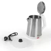 Jata JEHA1723 waterkoker, 2 l, 1500 W, roestvrij staal, wit