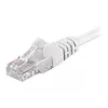Wentronic Goobay CAT 5e patchkabel, U/UTP, Wit, 0,25 m - CCA-kopermengsel (68614)
