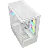 Sharkoon MK7 ARGB mATX behuizing 2xglas wit