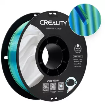 Filament Creality SILK blauwgroen 1,75 mm 1 kg spoel voor 3D-printen