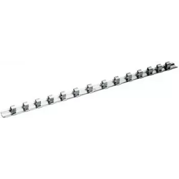 Gedore veerklemstrip 5164810 3/8 inch voor 14 inzetstukken — veerklemstrip voor 3/8 inch gereedschapsinzetstukken