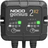 Acculader NOCO GENIUS2X2 4A 2-bank, 4A totaal, twee onafhankelijke uitgangen