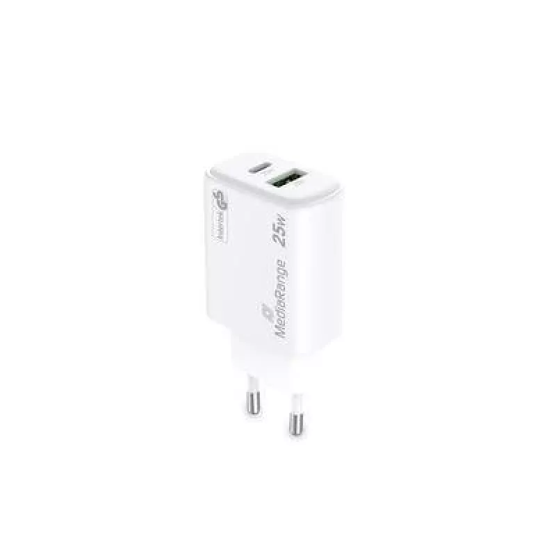 Voeding USB/USB-C 25W/FAST MRMA112-2 Mediarange