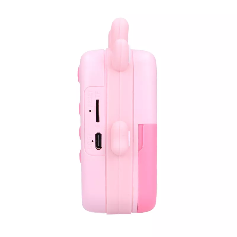 Extralink set | thermische printer EPP-005 roze + thermisch papier 3 rollen | fawn