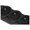 Ever Optima 5m zwart 6 AC-stopcontacten 250 V