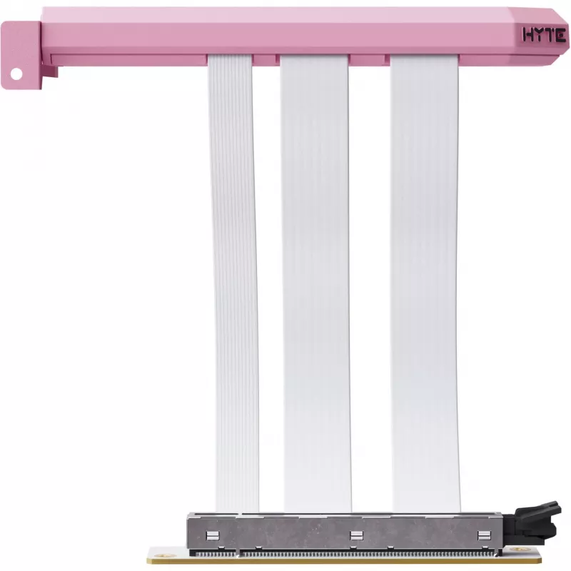 PCIe 5.0 Hyper riser-kabel HYTE ACC-HYTE-PCIE50-SM, 20 cm, roze/wit